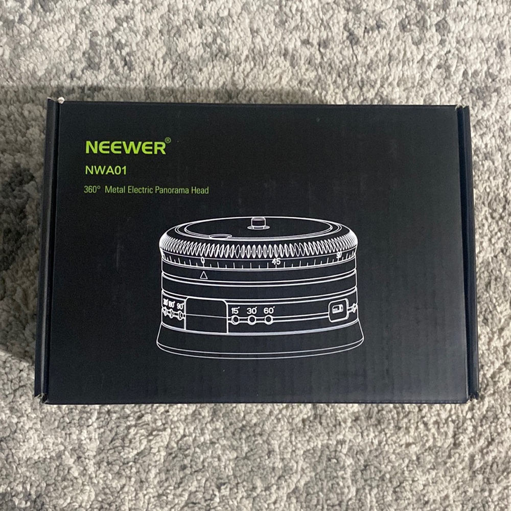 NEW: 360° Metal Electronic Panorama Head
